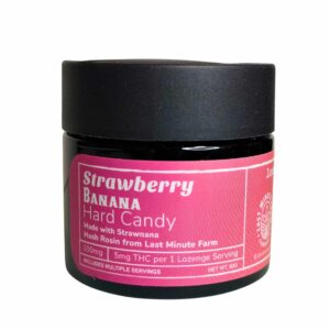 Haute & Heady Strawberry Banana Hard Candy Product Image
